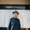入り口に立つ石川敏之さん