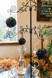 アイアンの装飾